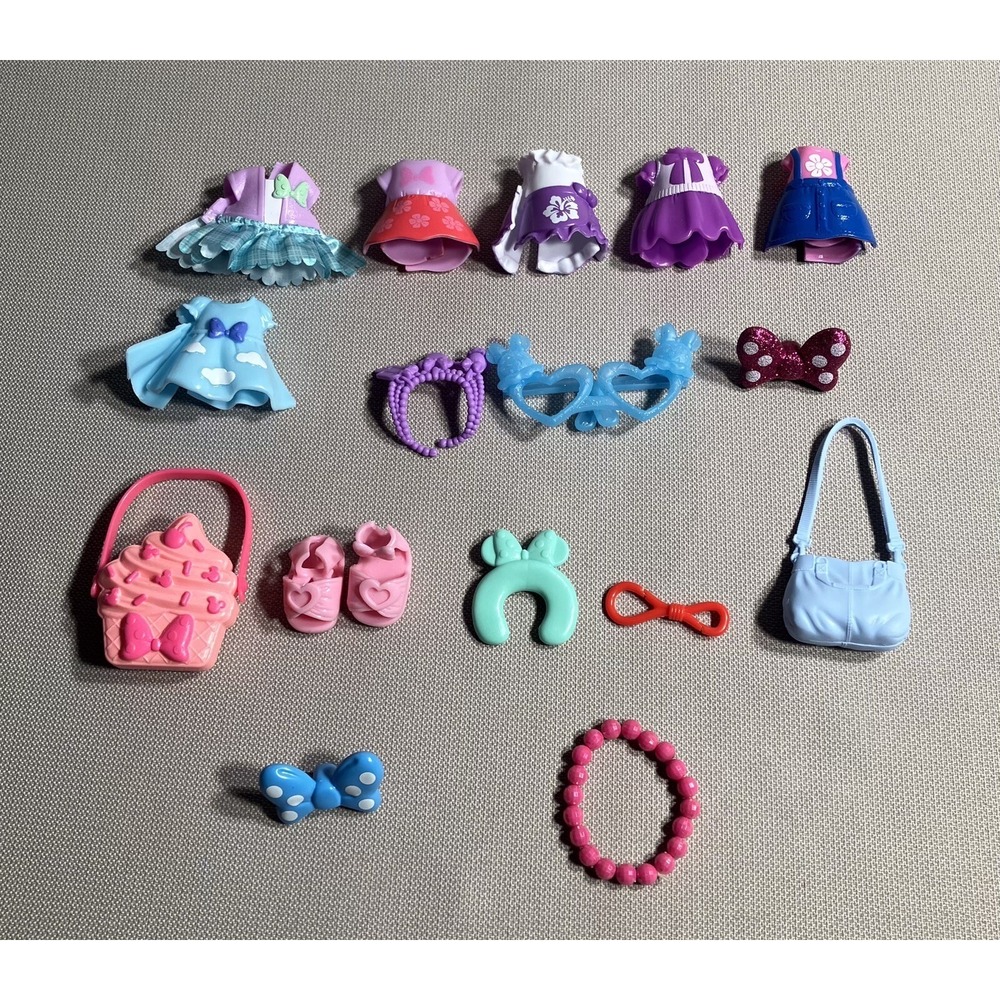 Disney Junior Minnie Mouse Fabulous Fashion Collection Replacement Parts NO Doll